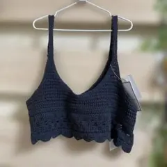 ROPE'PICNIC★ベストクロシェビスチェ☆チャコールグレー《新品未使用》のサムネイル