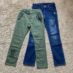 RAD CASTOM パンツセット デニム150cm ストレッチ 男の子