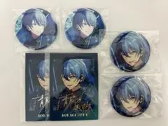 プロセカ あんスタコラボ 青柳冬弥 グリ缶 缶バッジ P.A.shots