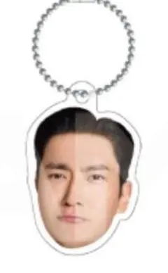 SUPER JUNIOR ランダムトイ　フェイスアクリルキーリング　シウォン