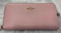 最終価格　COACH 　コーチ　ピンク レザー 長財布