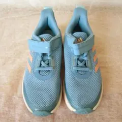 アディダス フォルタラン　水色/ピンク　20.5㎝　ok2507C