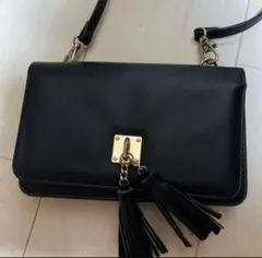 アズールバイマウジー azul ポシェット ブラック ショルダー 薄型