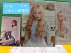 NiziU　リオ　ラントレ　ステッカー　　FCくじ　THE CINEMA