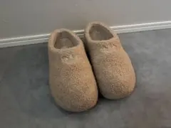 adidas スタンスミス ミュール ボア ベージュ 23.5