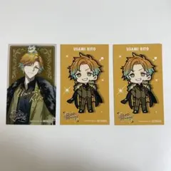 宇佐美リト　にじさんじ Oriens HUB 特典 オリジナルカード　3枚セット