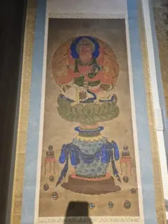 真作】版画 大澤喜一 油彩6号 金富士 夕空に映える幻想的な油彩画 A59