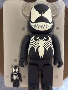 ヴェノム　ベアブリック　1000% マーベル　スパイダーマン　メディコム MEDICOM TOY Happy Kuji BE@RBRICK MARVEL LAST Prize SPIDER-MAN