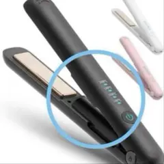 F&L コードレスヘアアイロン　ブラック