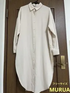 MURUA シャツワンピース