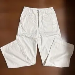 UNIQLOU ワイドフィットジーンズ　オフホワイト 27インチ