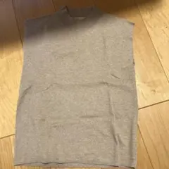 ROPÉ PICNIC ノースリーブニット 38 ベージュ