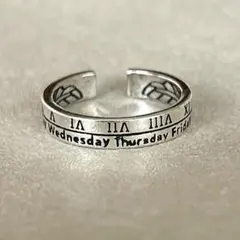 silver925 英文字刻印リング/シルバー925 リング　ring