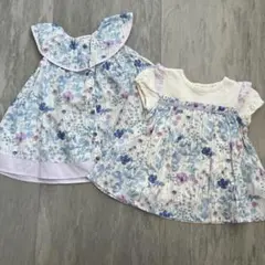 センスオブワンダー イルマ チュニック ドッキングTシャツ 姉妹 90 100のサムネイル