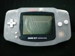 【ジャンク】ゲームボーイアドバンス 本体のみ　GBA　ミルキーブルー