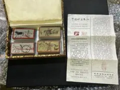 骨董品 小倉百人一首 横山謹製 木札かるた 時代物 コレクション 古物