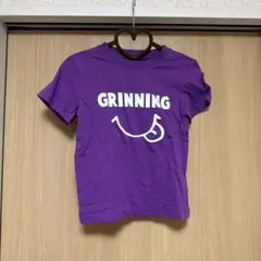 キッズ 130 Tシャツ パープル GRINNINGのサムネイル