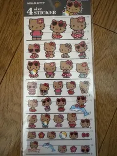 ハローキティ4サイズシールシート
