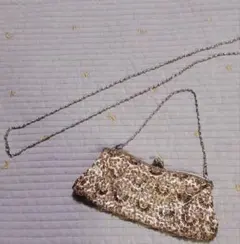 3way　パーティーバッグ　ビーズ　ビジュー　バッグ　ハンドバッグ