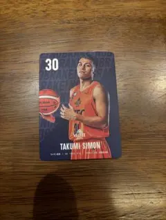 ベルテックス静岡　FC特典カード　サイモン選手