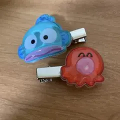 サンリオ ぷっくりったいヘアクリップ　 ハンギョドン 前髪クリップ