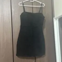 ZARA ブラック キャミワンピース デニムワンピース