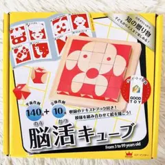 【美品】脳活キューブ　知育　エド・インター　幼児〜高齢者まで　パズルつみき