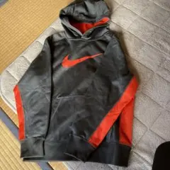 Nike Therma-FIT パーカー M グレー/オレンジ