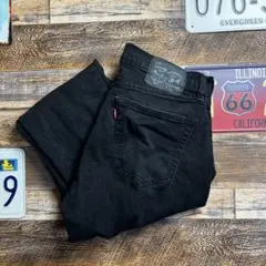 ハ*コ様 Levi’s 505 ブラック デニムパンツ W34 ストレート 黒
