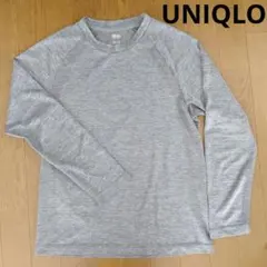 UNIQLO グレー メッシュ 長袖カットソー XS