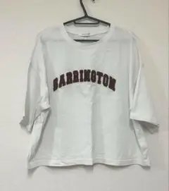 AMERICAN HOLIC ロゴ刺繍 半袖Tシャツ L