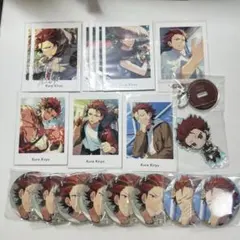 鬼龍紅郎 缶バッジ ぱしゃっつ まとめ 紅月