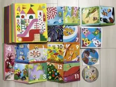 こどもちゃれんじ ほっぷ DVD テキスト1年分　すてっぷ　4月　セット
