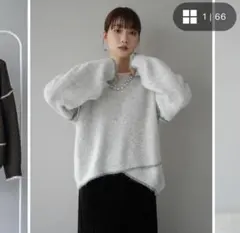 （新品未使用）lumier ニットプルオーバー Fサイズ