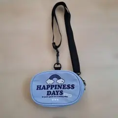 HAPPINESS DAYS キッズ ショルダーバッグ ライトブルーのサムネイル