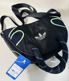 adidas サッチェル バッグ ブラック 2way ハンドバッグ アディダスのサムネイル