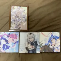 白上フブキ 湊あくあ 兎田ぺこら 白銀ノエル 一番くじ 一番くじ 4点セット