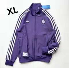 新品アディダス adidasレアルマドリード トラックジャケットXL