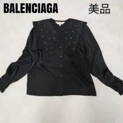 希少 バレンシアガ BALENCIAGA ブラウス シャツ 7 ヴィンテージのサムネイル