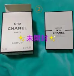 ✨未使用✨シャネルNo.19　パルファム　ボトル　14ml　未使用②