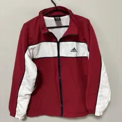 adidas レッド　ジャケット　ジャンパー　Mのサムネイル