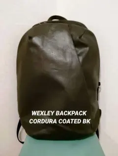 ★WEXLEY BACKPACK CORDURA COATED BKのサムネイル