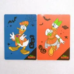 ディズニーストア じゃんけん あいこ カード ハロウィン ドナルド デイジー