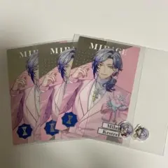 にじさんじ　ミラン・ケストレル 8周年 メタルカード　アクリルパーツ