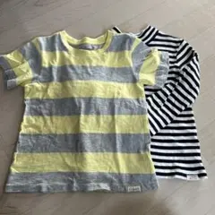 西松屋　半袖、長袖Tシャツ　二枚
