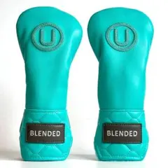 ゴルフ ヘッドカバー ユーティリティ UT用 2個セット BLENDED ブルー