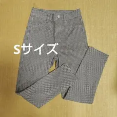 ユニクロ レギンスパンツ ギンガムチェック柄 Sサイズ