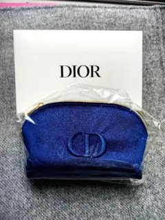 Dior 青 ナイロンポーチ ポーチコスメ購入者限定ノベルティ