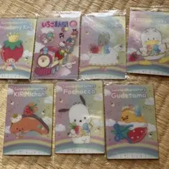 イ*墨様 サンリオカード 7枚セット