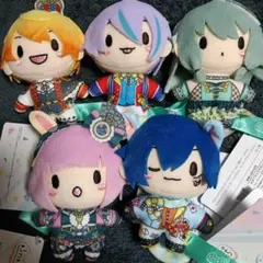 プロジェクトセカイ ふわぷちマスコット/ 5種コンプセット